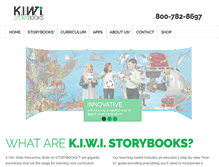 Tablet Screenshot of kiwistorybooks.com